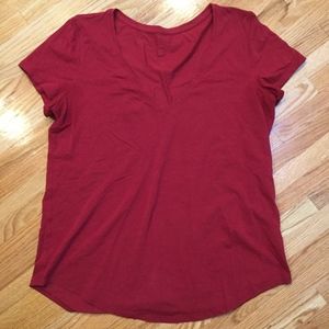 Lululemon Love Tee - Red - Sz 8